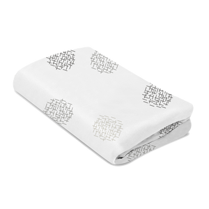 mamaRoo Sleep® Bassinet Sheet - White Crosshatch